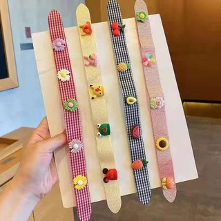 Băng Đô Dán Tóc Mái Phong Cách Hàn Quốc Cho Bé l