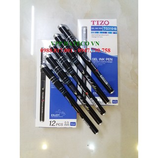 Bút nước Tizo TG310 xanh - Bút  gel  Tizo techjob(Combo 12 chiếc)
