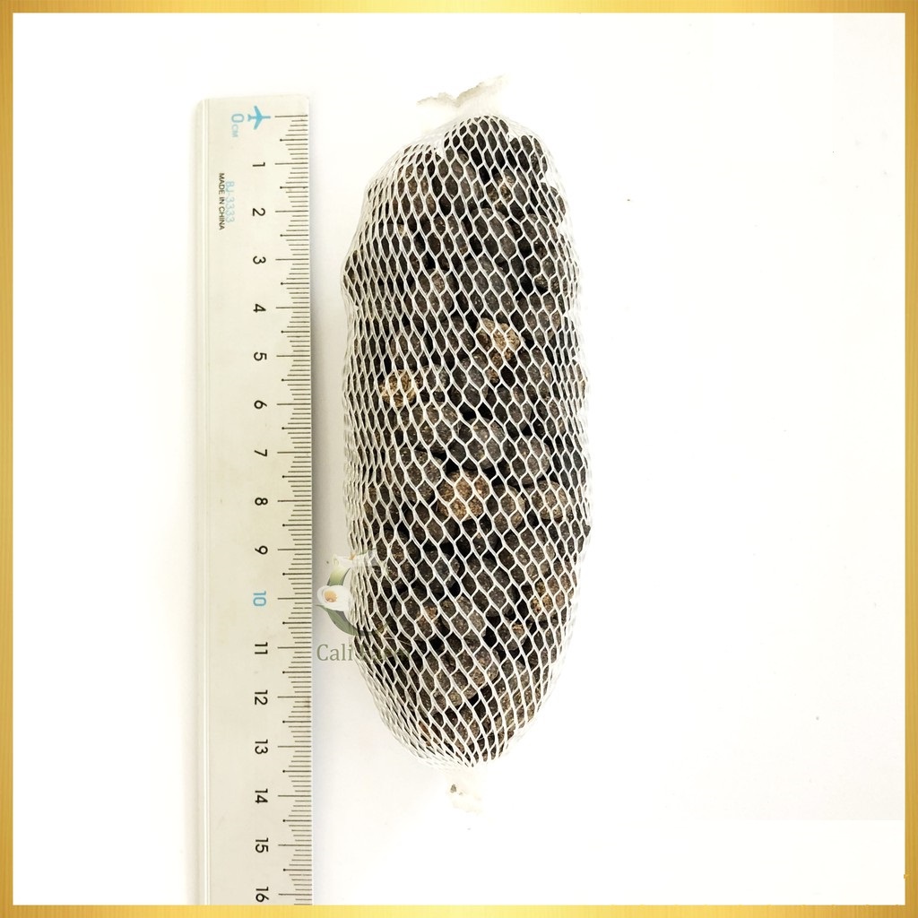 Phân dê túi lưới đã qua xử lý (dài 14 cm/túi) - dùng để bỏ vào gốc hoa lan, bonsai