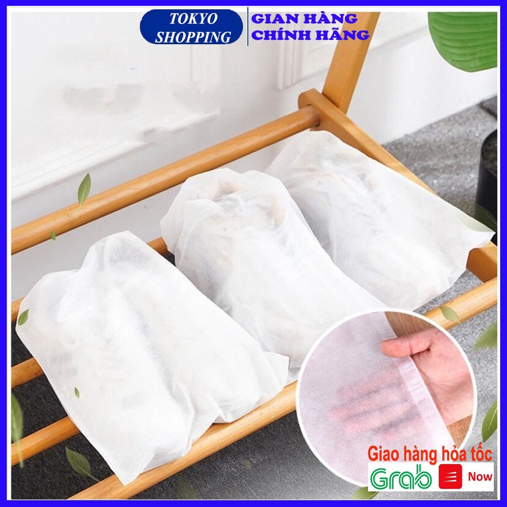 Túi đựng giày dép, quần áo dây rút / túi bảo quản đồ dùng chống bẩn