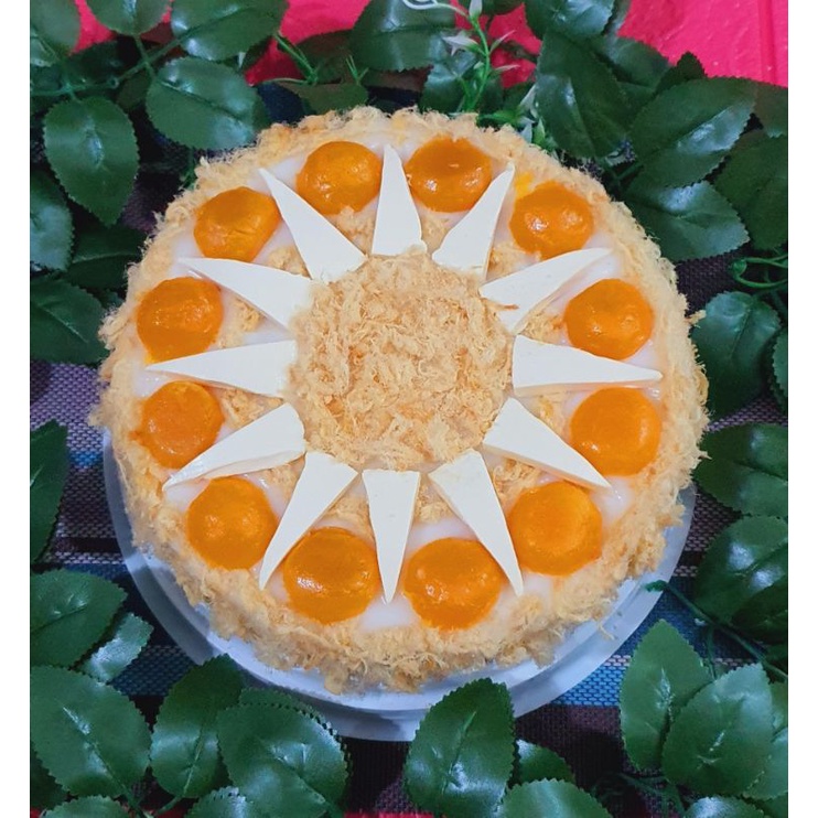 BÁNH BÔNG LAN TRỨNG MUỐI Ổ TRÒN 16cm, 18cm, 20cm, 22cm