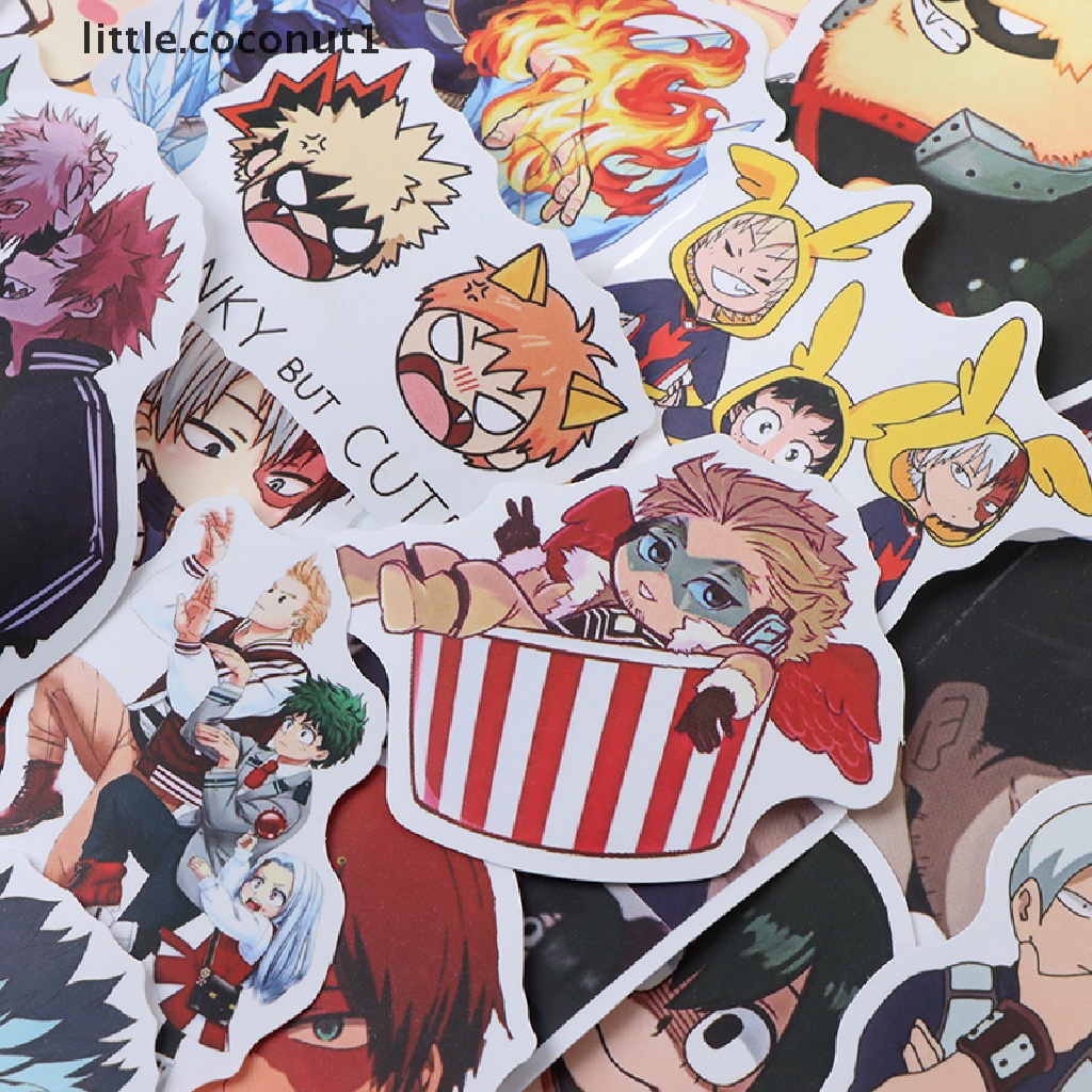 Set 50 Nhân Vật anime My Hero Academia Độc Đáo Sống Động