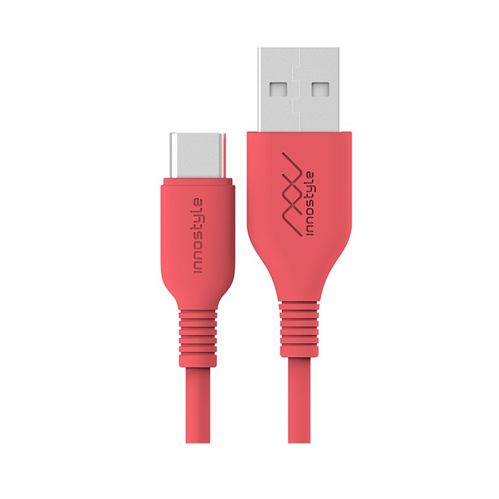 [Bền Bỉ] Cáp Innostyle Jazzy USB-A to USB-C 1.2M Hỗ Trợ Sạc Nhanh 15W IAC150t - Follow HIBUCENTER Giảm 5%