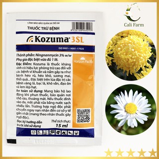 Thuốc chuyên trị vàng lá cho hoa cúc, vạn thọ Kozuma 15ml