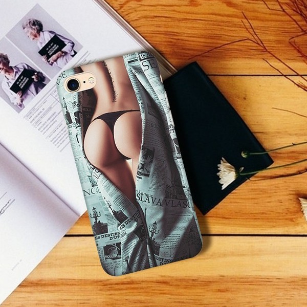 Ốp Lưng Iphone - Cái "Mông" - 5/5s/6/6s/6+/6s+/7/8/7+/8+