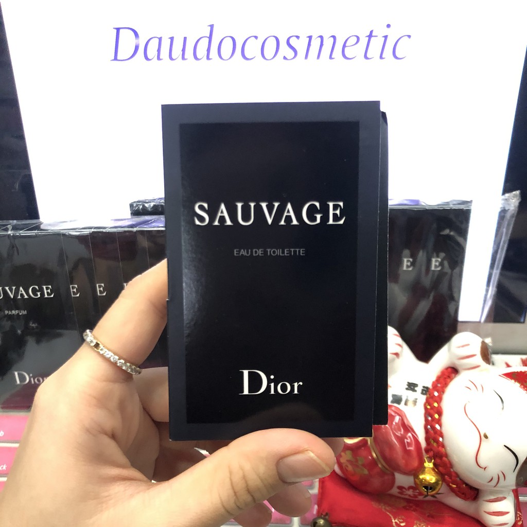 [ vial ] Nước hoa nam Dior Sauvage EDT EDP Parfum 1ml | BigBuy360 - bigbuy360.vn
