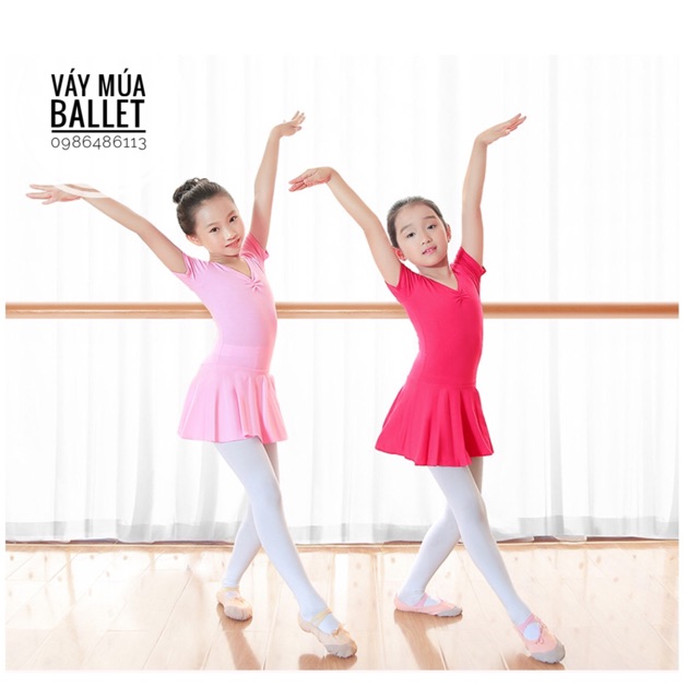 Váy tập múa cotton