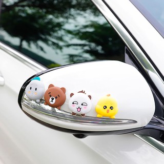 Miếng Dán Chống Va Chạm Kiểu Hoạt Hình Đáng Yêu Cho Cửa Xe Hơi
