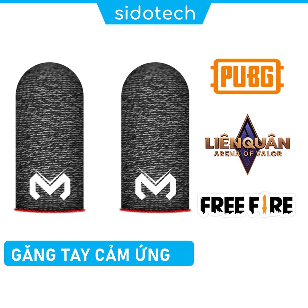 Găng tay chơi game điện thoại SIDOTECH Memo Version 2 Finger Sleeve phiên bản chống mồ hôi cảm ứng nhạy gaming mobile