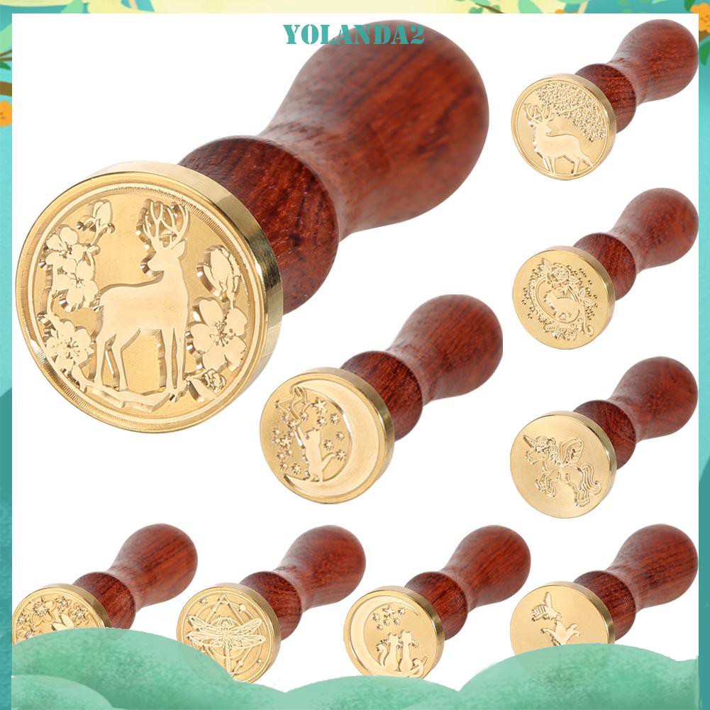 Con Dấu Sáp Họa Tiết Động Vật Độc Đáo