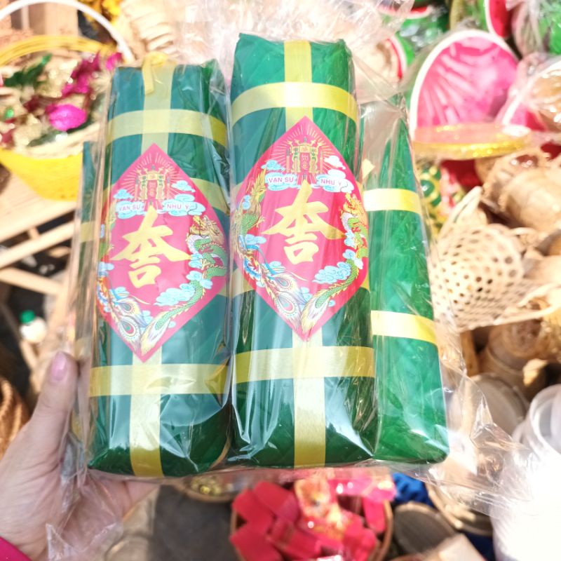 Set bánh trưng bánh tày trang trí lễ tết