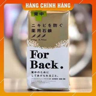Xà phòng trị mụn lưng nhật bản pelican for back medicated soap 135g