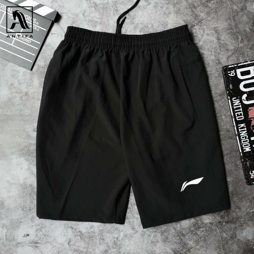 Quần đùi vải gió Li.ning - Quần short siêu nhẹ, thoải mái vận động, chơi thể thao - phom dáng rộng