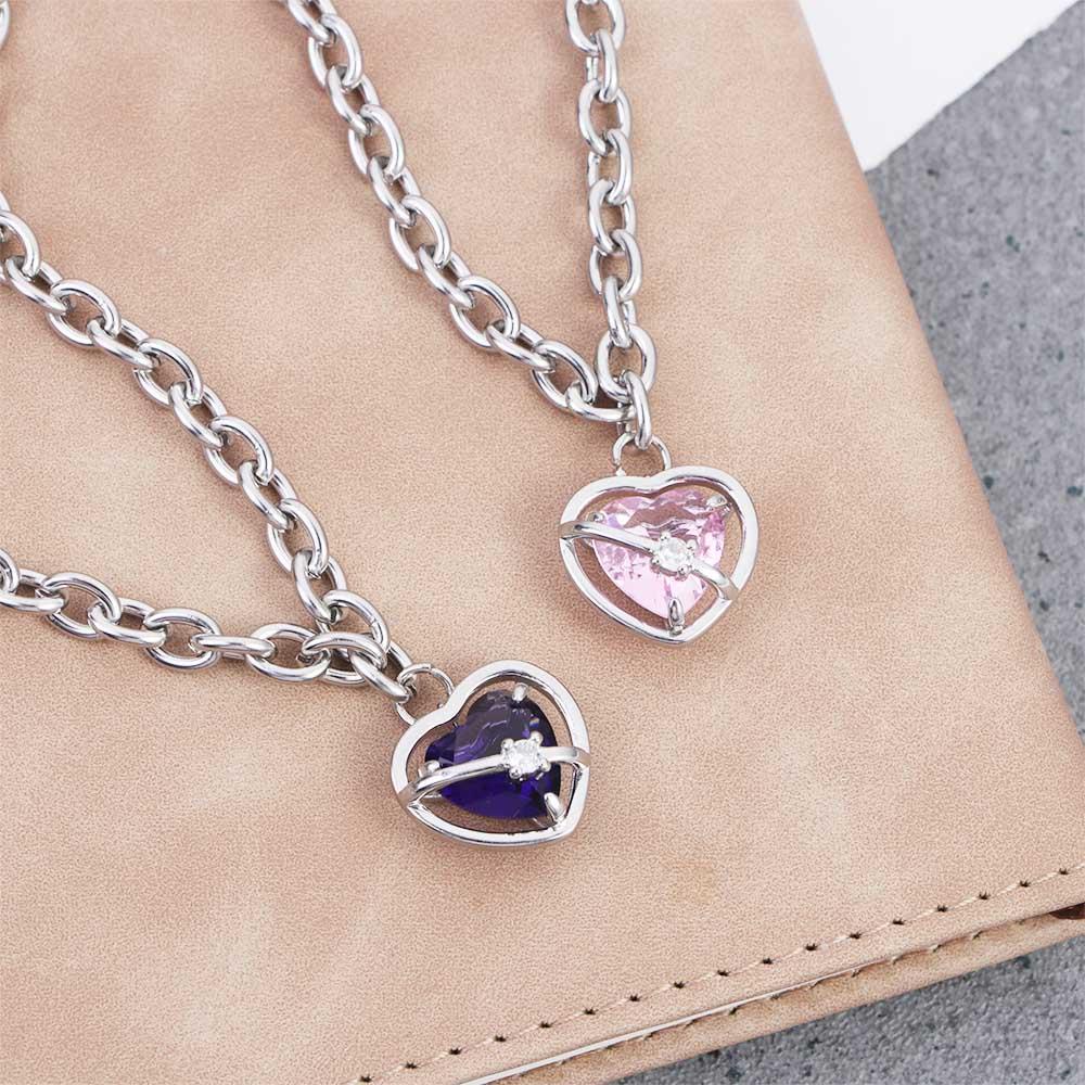 AROMA Vòng cổ Bằng Thép Không Gỉ Phong Cách Hàn Quốc Thời Trang Cho Nữ Y2K Y2K