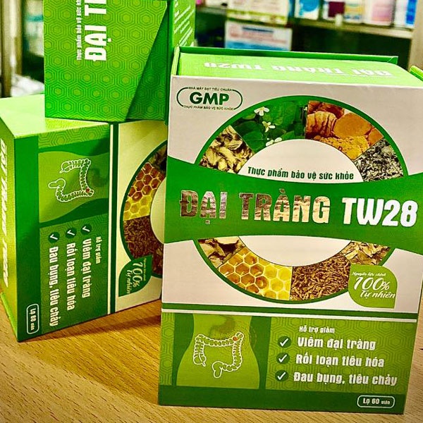 Đại tràng TW28 - Hỗ trợ giảm các triệu chứng viêm đại tràng (hộp 1 lọ x 60 viên)