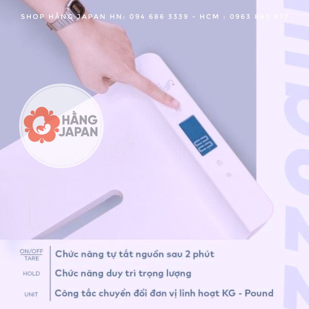 BH CHÍNH HÃNG CÂN ĐIỆN TỬ CHO MẸ VÀ BÉ MOAZ BÉBÉ MB022