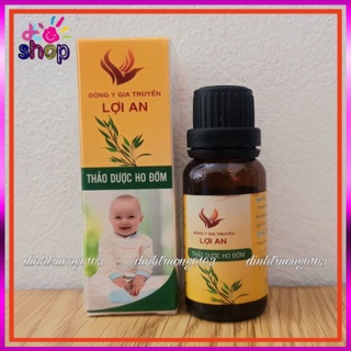Thảo dược ho đờm Lợi An - Tinh dầu ho đờm Lợi - dầu xoa mộc miên
