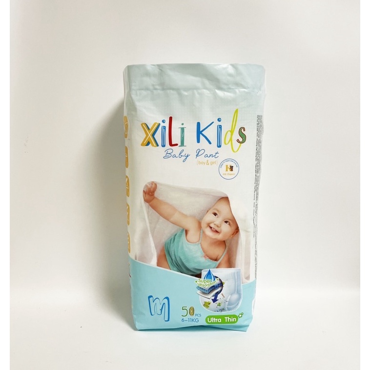 100 cái bỉm quần XILI KIDS size M L XL XXL XXXL
