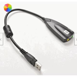 Cáp Chuyển Đổi Âm Thanh Usb Sang 3.5mm 7.1