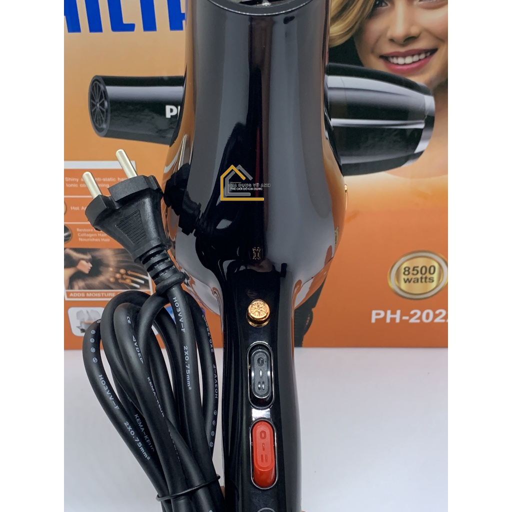 Máy sấy tóc , máy sấy tóc công suất lớn 2 chiều nóng lạnh PHILTPS 2022 8500W tặng kèm đầu thổi bảo hành 6 tháng