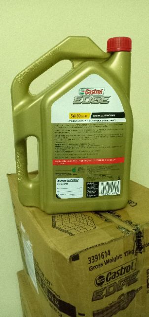 Dầu nhớt CASTROL EDGE Fts 5w30 ( 1 thùng 3can) hàng chính hãng