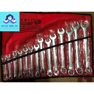 Bộ cờ lê 14 chi tiết YETI 8-32 màu bạc