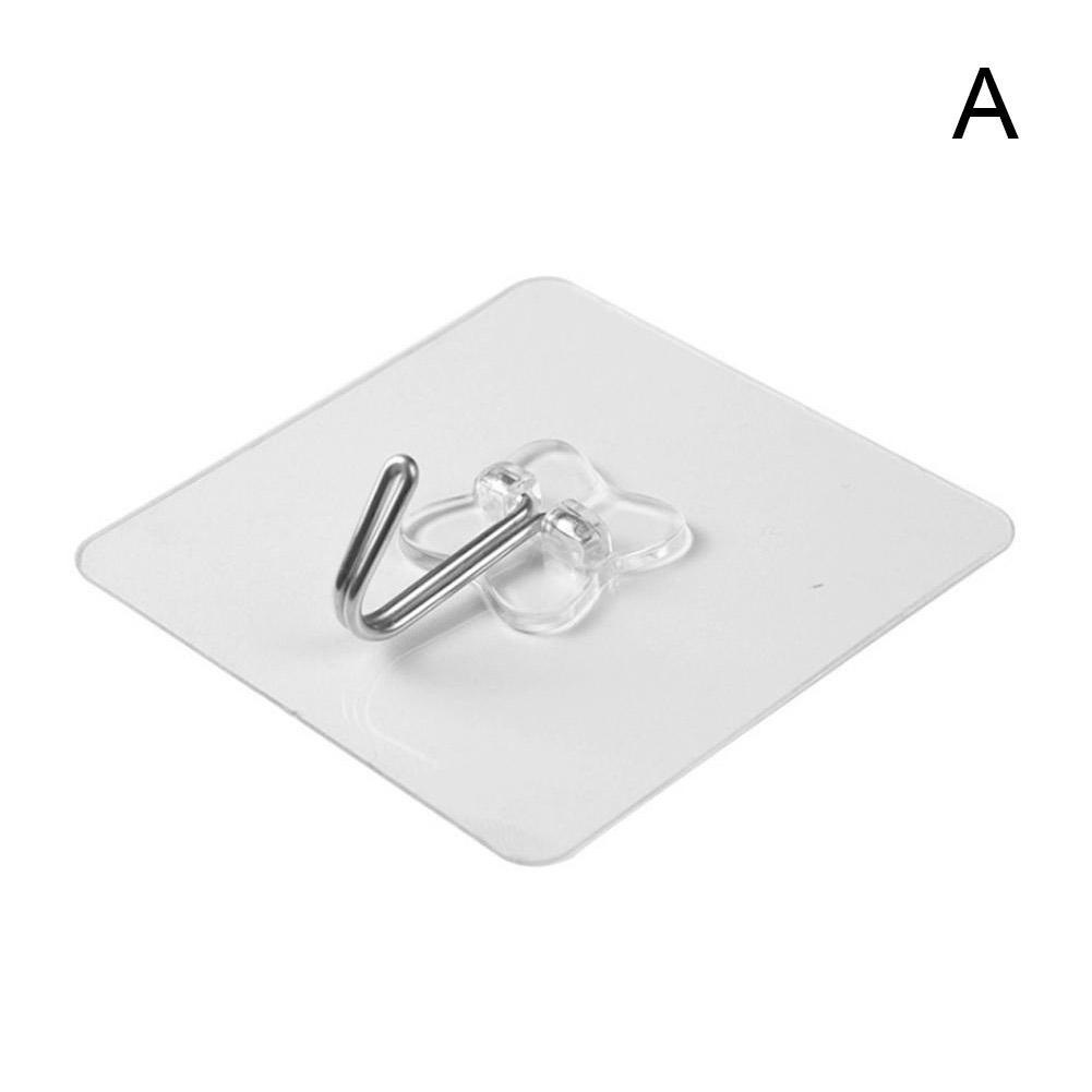 Móc Treo Đồ Dán Tường Trong Suốt Chịu Lực Tốt P1M1