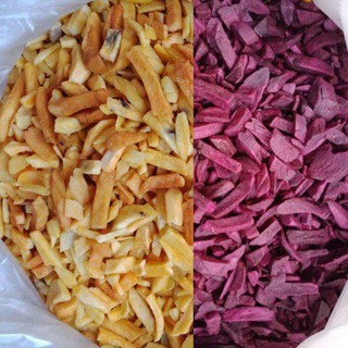 500gr khoai lang sấy khô hàng vụn