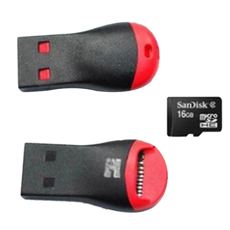 Đầu Đọc Thẻ Nhớ Micro Sd Sdhc Sdxc Tf Chuẩn Usb 2.0