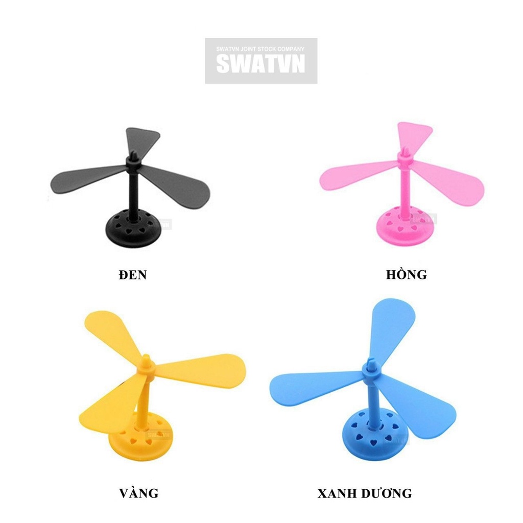 Phụ kiện chong chóng quay gắn mũ bảo hiểm siêu cute kèm keo dán - Chong chóng doremon