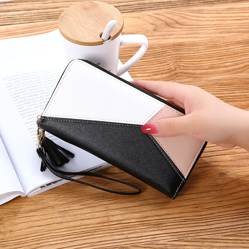 Ví Dài Da Pu Cầm Tay Đẹp Giá Rẻ Bóp Đựng Tiền Dáng Dài Phong Cách Hàn Quốc Thời Trang Nữ