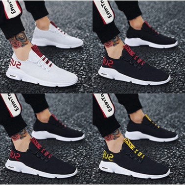 Giày Thể Thao Vải Sợi Thoáng Khí 2019_ Giày Nam Đẹp( hình thật + video + sẵn hàng) (028) | BigBuy360 - bigbuy360.vn