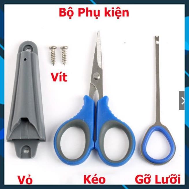 [Chất Lượng] Kéo Cắt Thẻo + Gỡ lưỡi câu cá Đại Lý Đồ Câu Cá có thể Gắn Thùng Câu Đài vô cùng tiện lợi