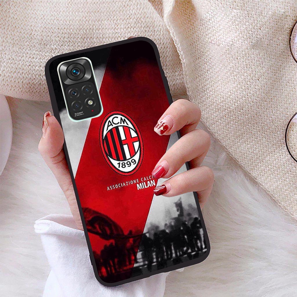 Ốp lưng Xiaomi Redmi Note 11 5G viền dẻo TPU BST CLB Bóng Đá