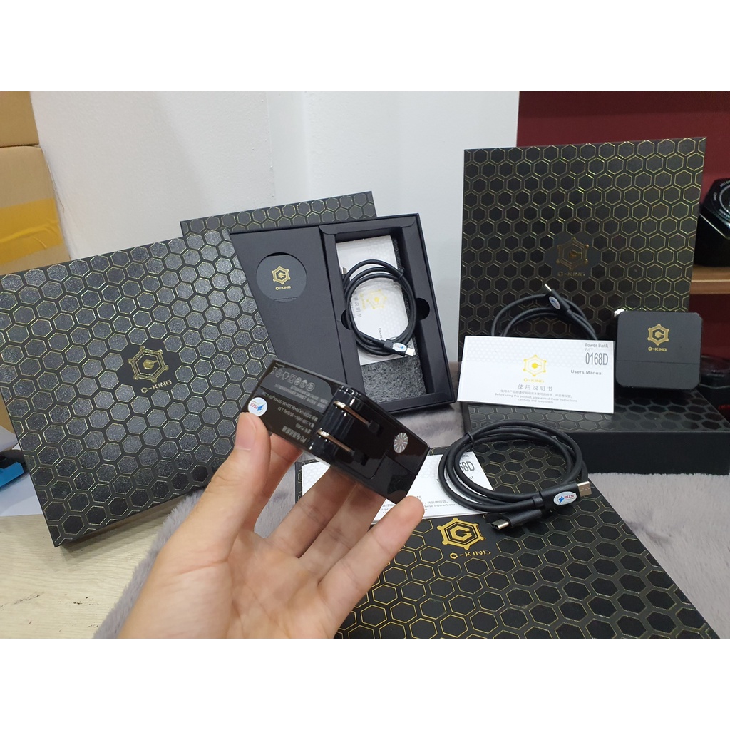 Bộ sạc nhanh G-King 45w dành cho  Điện Thoại và Máy Tính SIÊU HOT