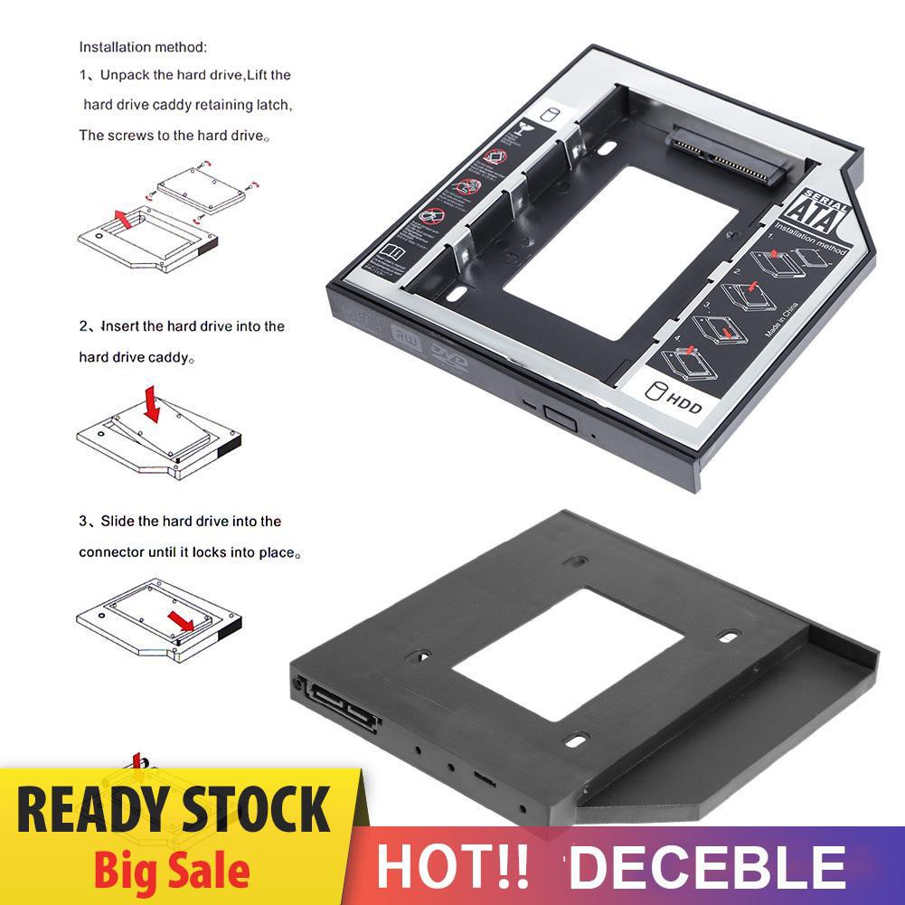 Hộp Đựng Ổ Đĩa Cứng Ssd 12.7mm Bằng Nhôm Nhựa | BigBuy360 - bigbuy360.vn