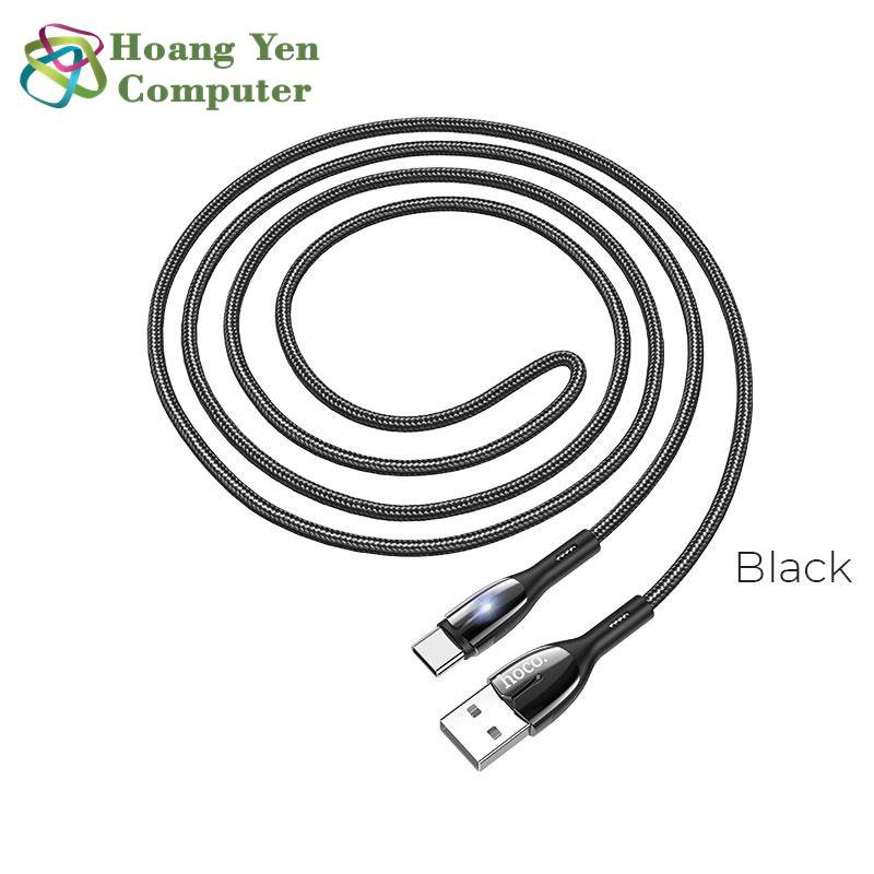 Cáp Sạc TYPE C Hoco U89 Cho Android Dây Dù 1.2M - BH 1 Năm Chính Hãng (MÀU SẮC NGẪU NHIÊN) - Hoàng Yến Computer