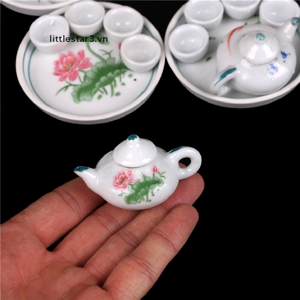 Đồ chơi trẻ em Ấm Trà Mini Bằng Sứ Dễ Thương Cho Bé