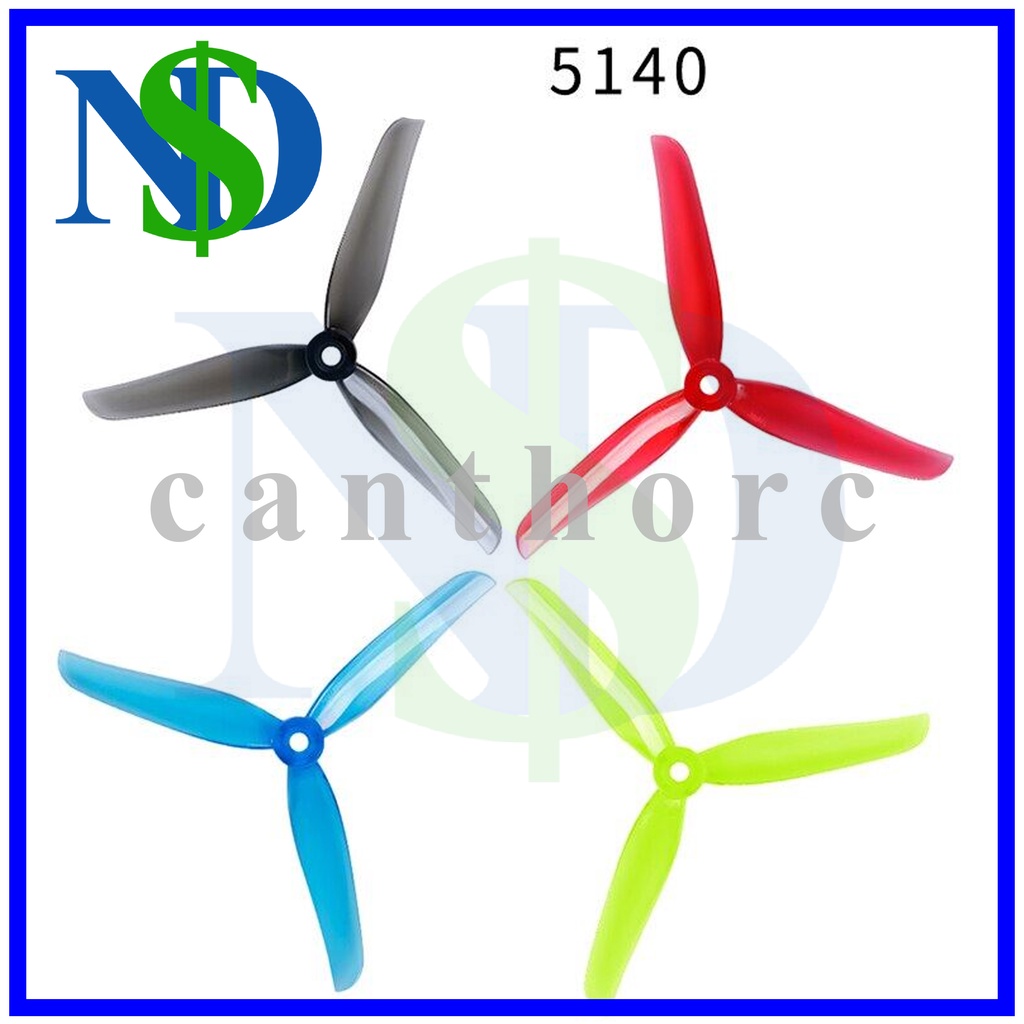 Bộ 4 Cánh Quạt Iflight 5140 Nazgul 5inch Prop 3-baled 5 in Cho Drone