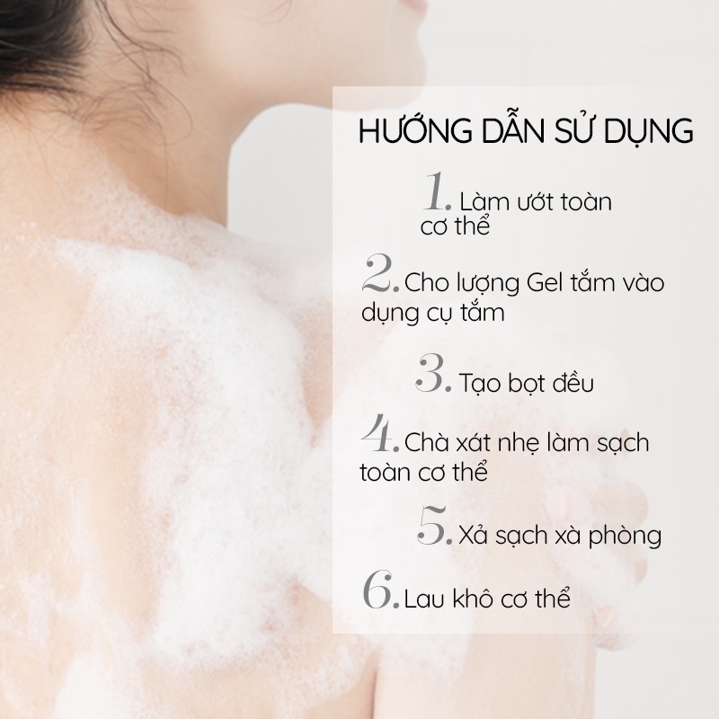 Sữa tắm sáng da hương hoa Fresh 1.2kg