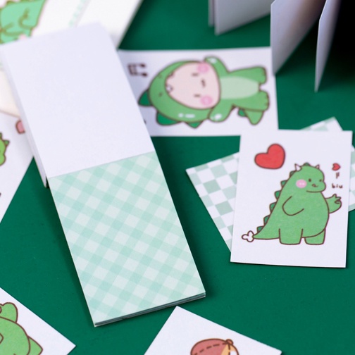 Bộ 50 Miếng Dán Tự Dính Họa Tiết Hoạt Hình Dễ Thương Cho Bé Gái