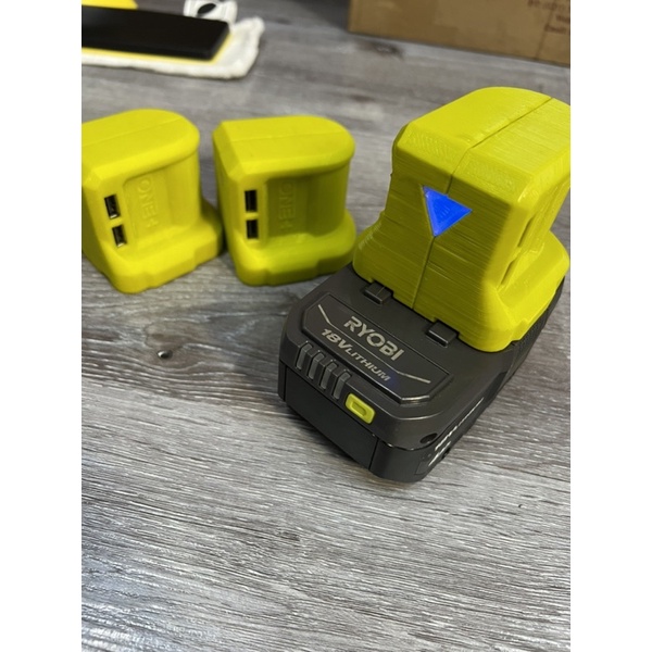 Dock sạc dự phòng gắn cho pin ryobi 18v