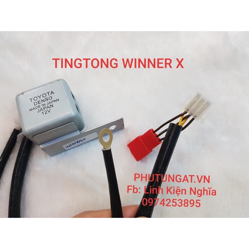 Bộ TingTong Xe WINNER X bấm sẵn giắc cắm như zin