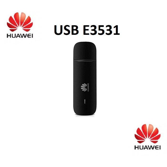 USB DCom 3G Dùng Sim 4G  Huawei E3531 Dùng Mạng Tốc Độ Cao Dùng Ổn Định Sản Phẩm Dễ Sử Dụng Cắm Là Chạy