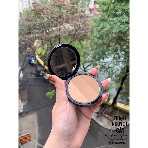 Phấn Tạo Khối Too Cool For School Art Class By Rodin Với 3 Ngăn Màu Chuẩn Makeup.