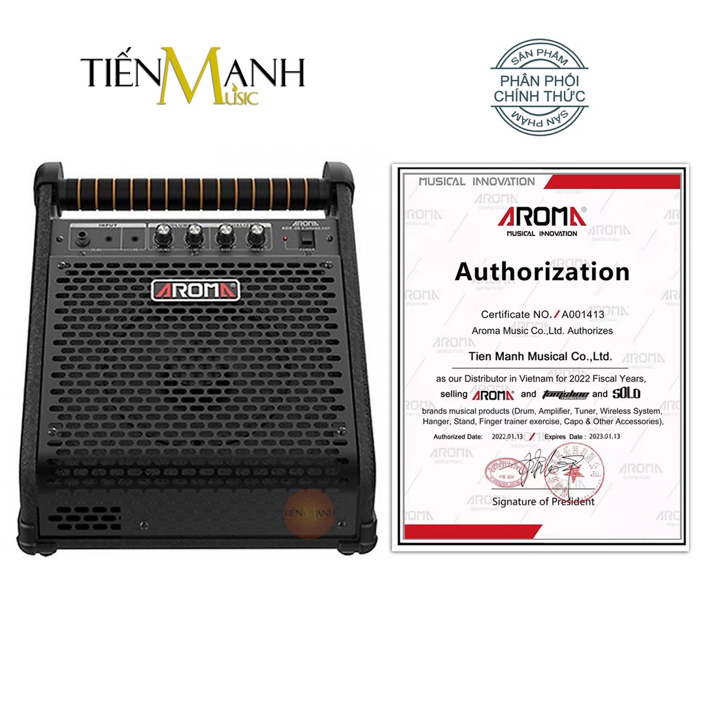Amply Aroma ADX-20 Loa Ampli Trống Điện Tử ADX20 Drum Electronic Amplifier ADX 20