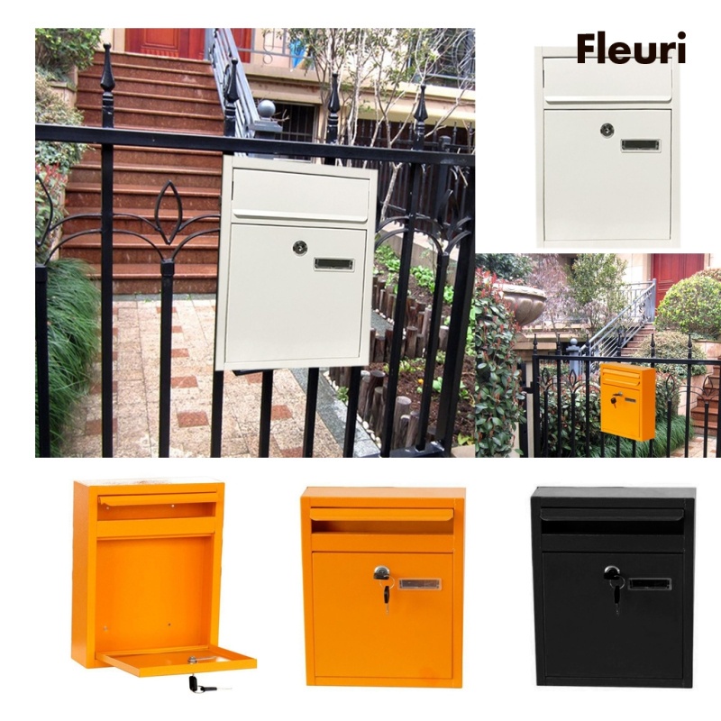 [Fleurir] Hộp Thư Hộp Thư Hộp Thư In Hình Báo An Toàn Ngoài Trời