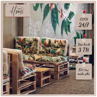 BỘ BÀN GHẾ PALLET GIÁ RẺ - GHẾ BAN CÔNG - SÂN THƯỢNG - GHẾ NGỒI THƯ GIÃN