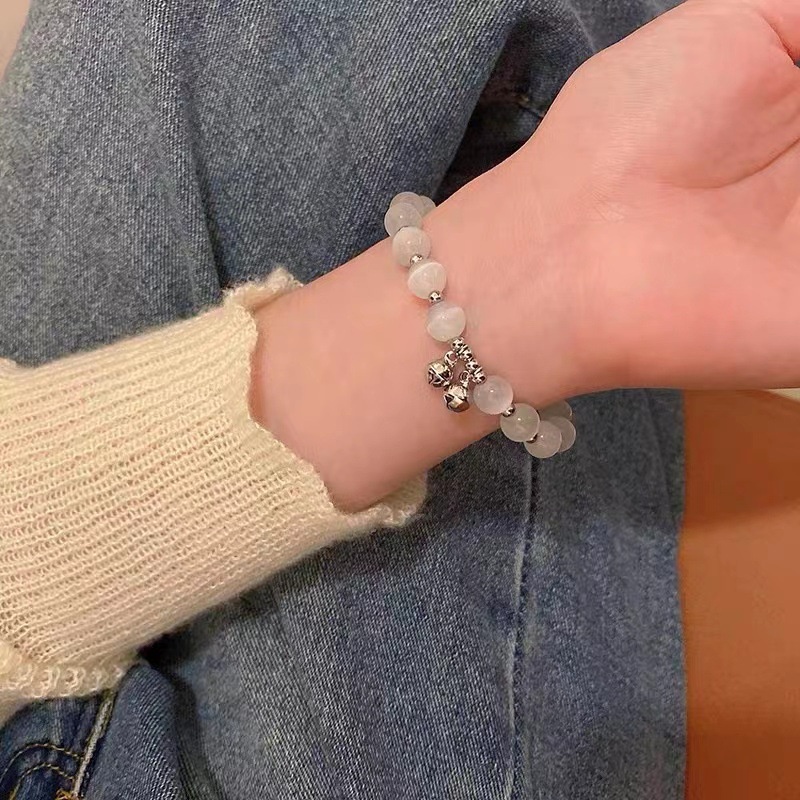 Vòng Tay Chuỗi Hạt Đá Opal Cao Cấp Thời Trang Mùa Hè 2022