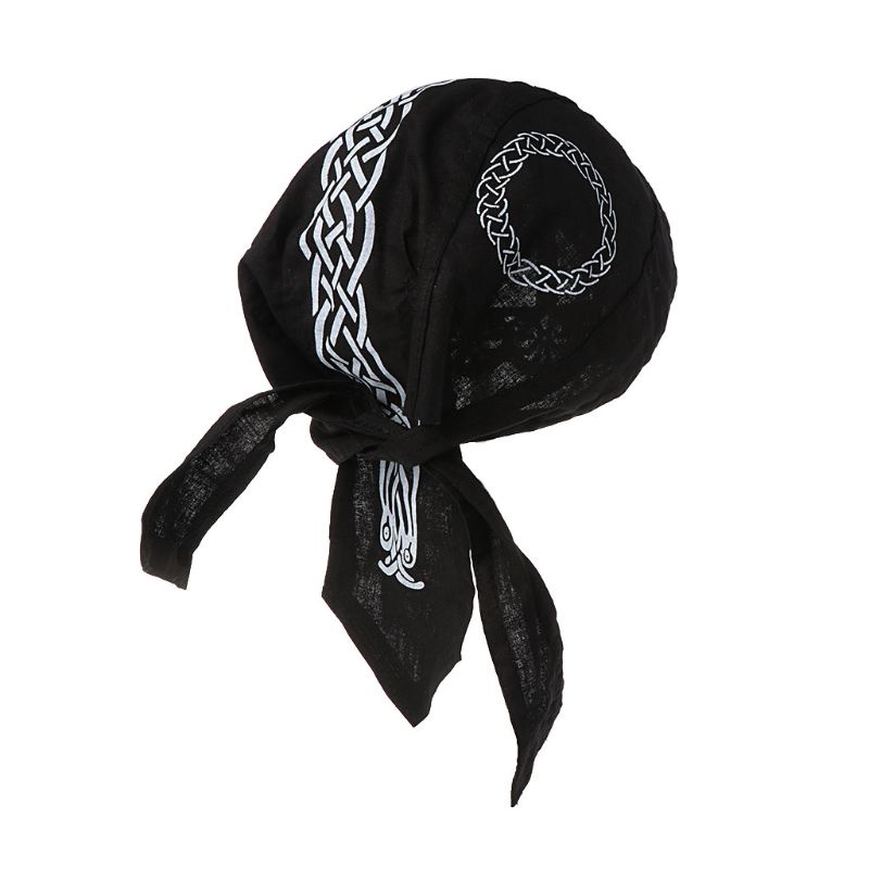 Mũ Trùm Đầu Họa Tiết Hoa Phong Cách Hip Hop Gothic Thời Trang Bandan